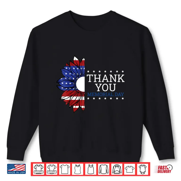 Sweatshirt American Flag Memorial Day Shirts For Women Memorial Day Shirt
