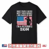 American Proud Veteran Son Veterans Day Memorial Day Shirt