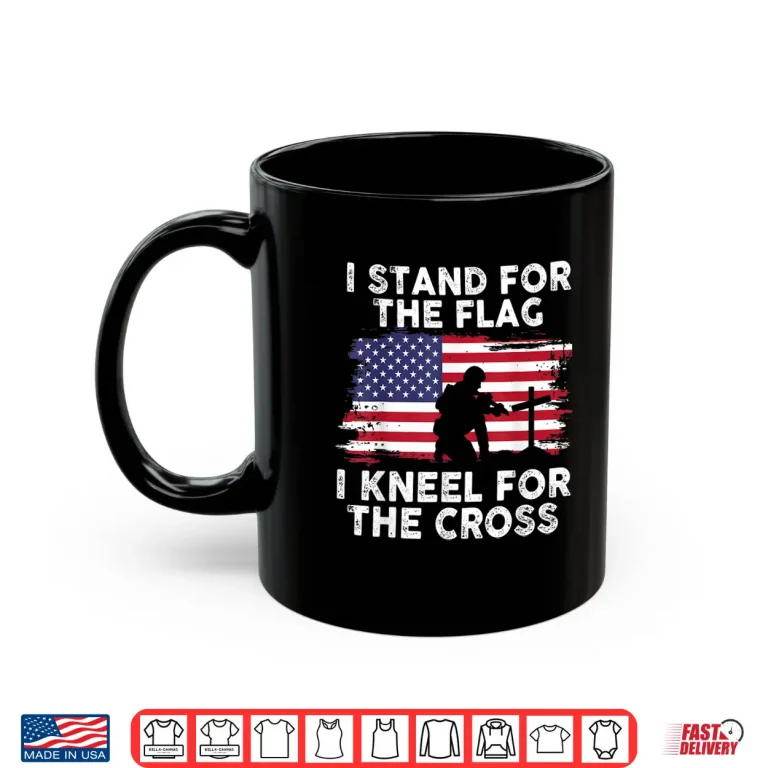 Mug I Stand For The Flag Memorial Day Never Forget Veteran Shirt