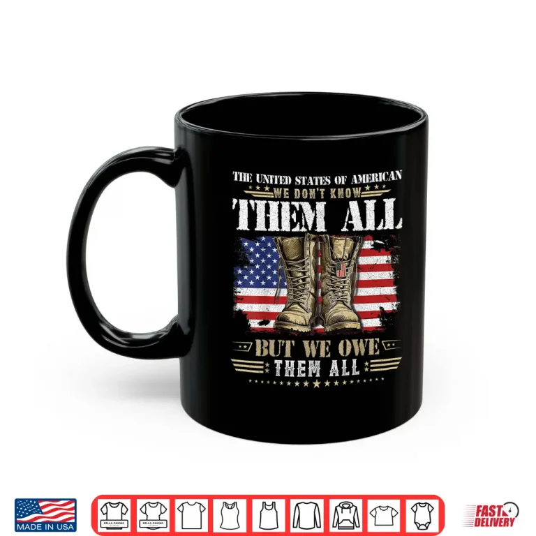 Mug Patriotic Veterans Day Gifts Tee Military Men Women Proud Shirt