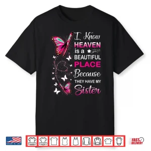 Sister Is My Guardian Angel In Heaven Memorial Day Men Women Shirt