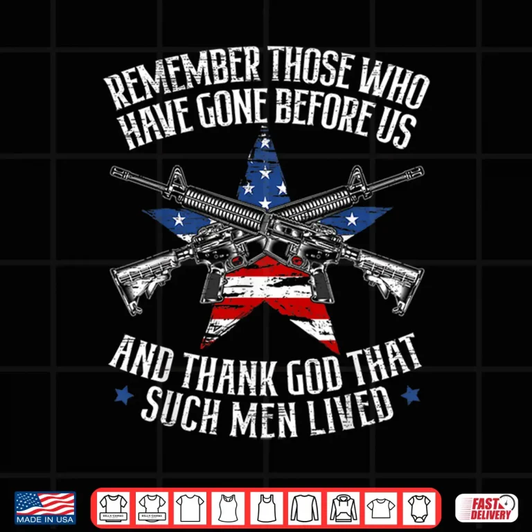 Design Remember The Fallen Soldiers USA Flag American Memorial Day Shirt