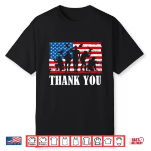 Thank You Army   Memorial Day Partiotic Military Veteran Shirt