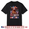 Cute Red White And Boujee Highland Cow Fourth Of July Shirt