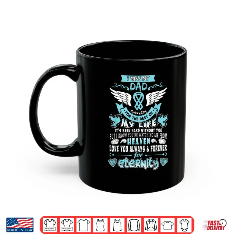 Mug Dad Is My Guardian Angel Missing Memorial Day Professional Shirt