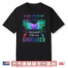 Daughter Happy Birthday To Angel In Heaven Heart Wing Shirt