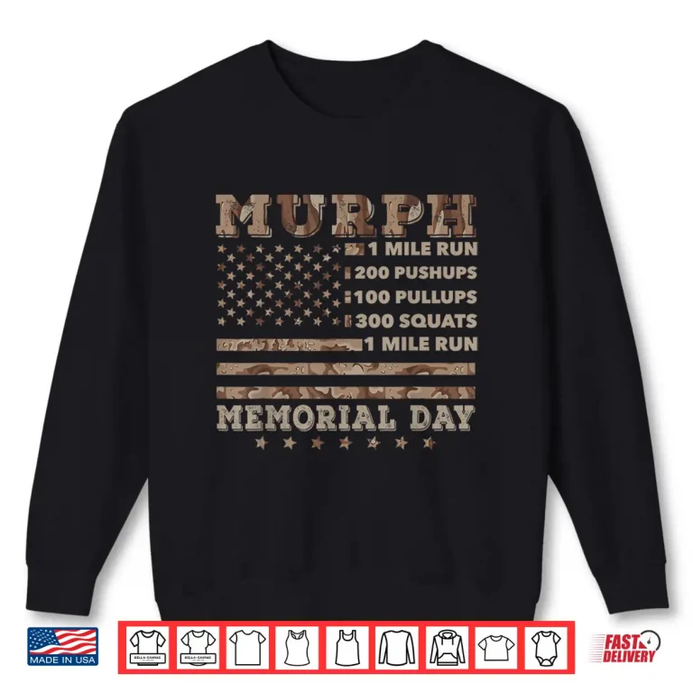 Sweatshirt Murph Twenty Twenty One Workout Challenge Memorial Murph Shirt