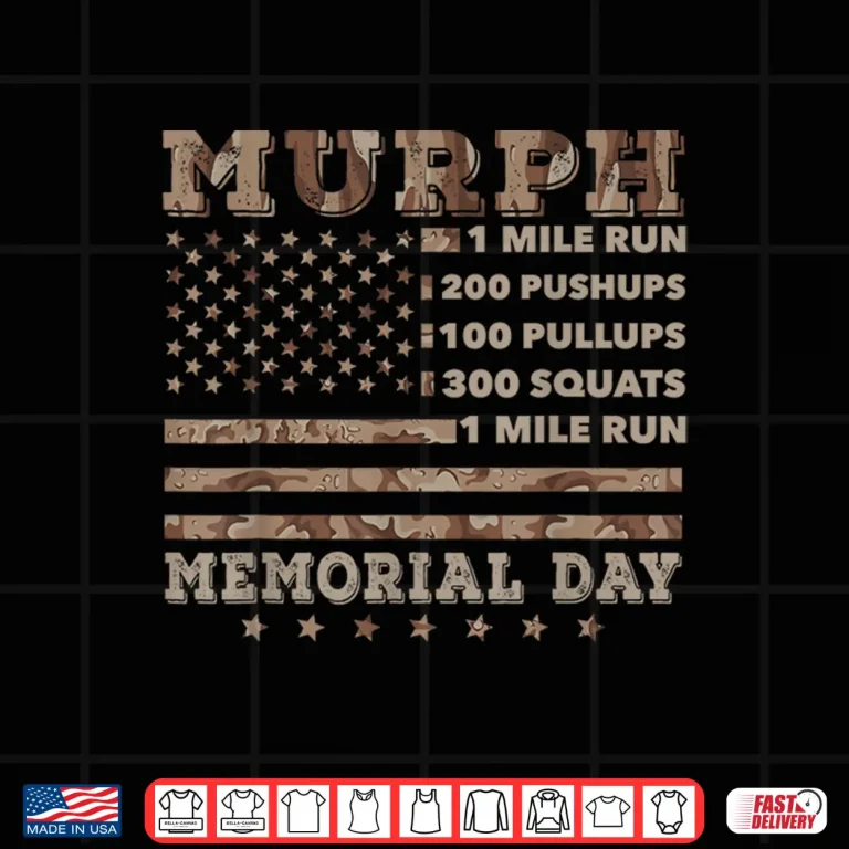 Design Murph Twenty Twenty One Workout Challenge Memorial Murph Shirt