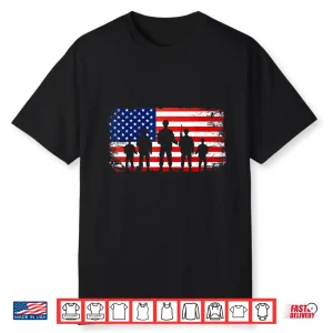 Thank You Patriotic Veteran Memorial Day Fourth Of July Shirt
