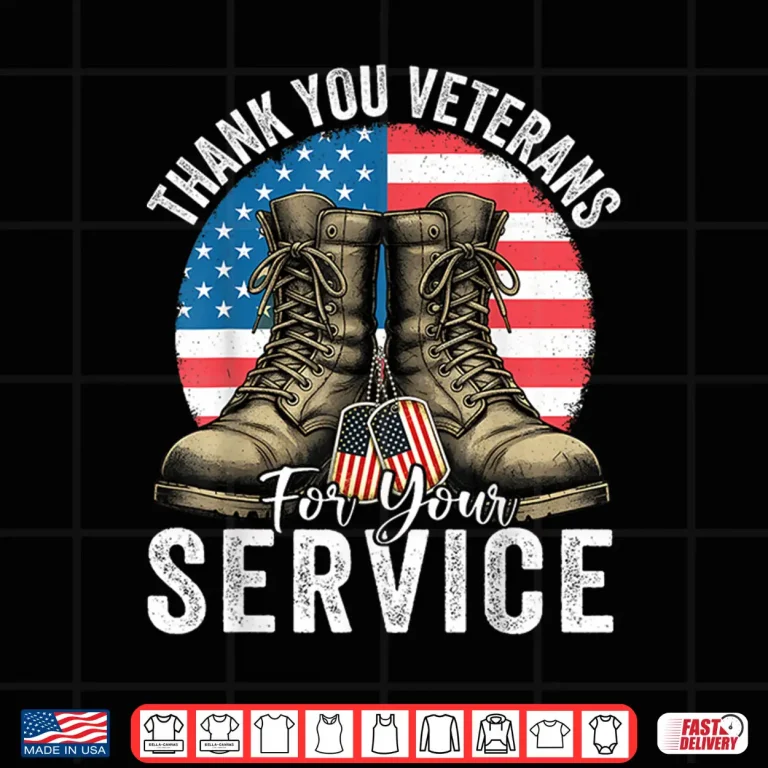 Design Thank You Veterans For Your Service Veterans Day Professional Shirt