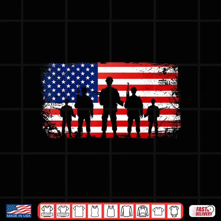 Design Thank You Patriotic Veteran Memorial Day Fourth Of July Shirt