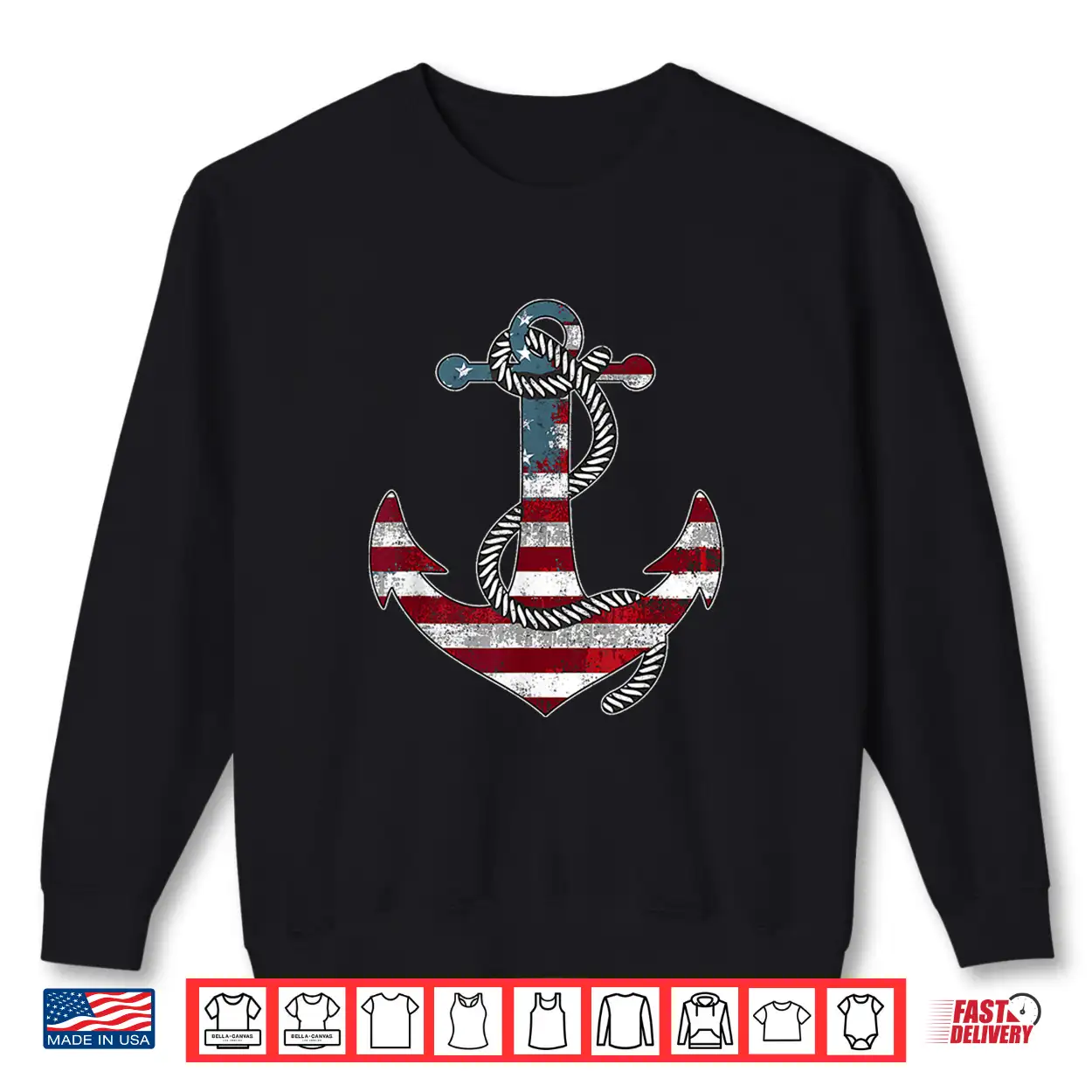 American Flag Anchor Memorial Day Honor Veterans Shirt American Flag Anchor Memorial Day Honor Veterans Shirt