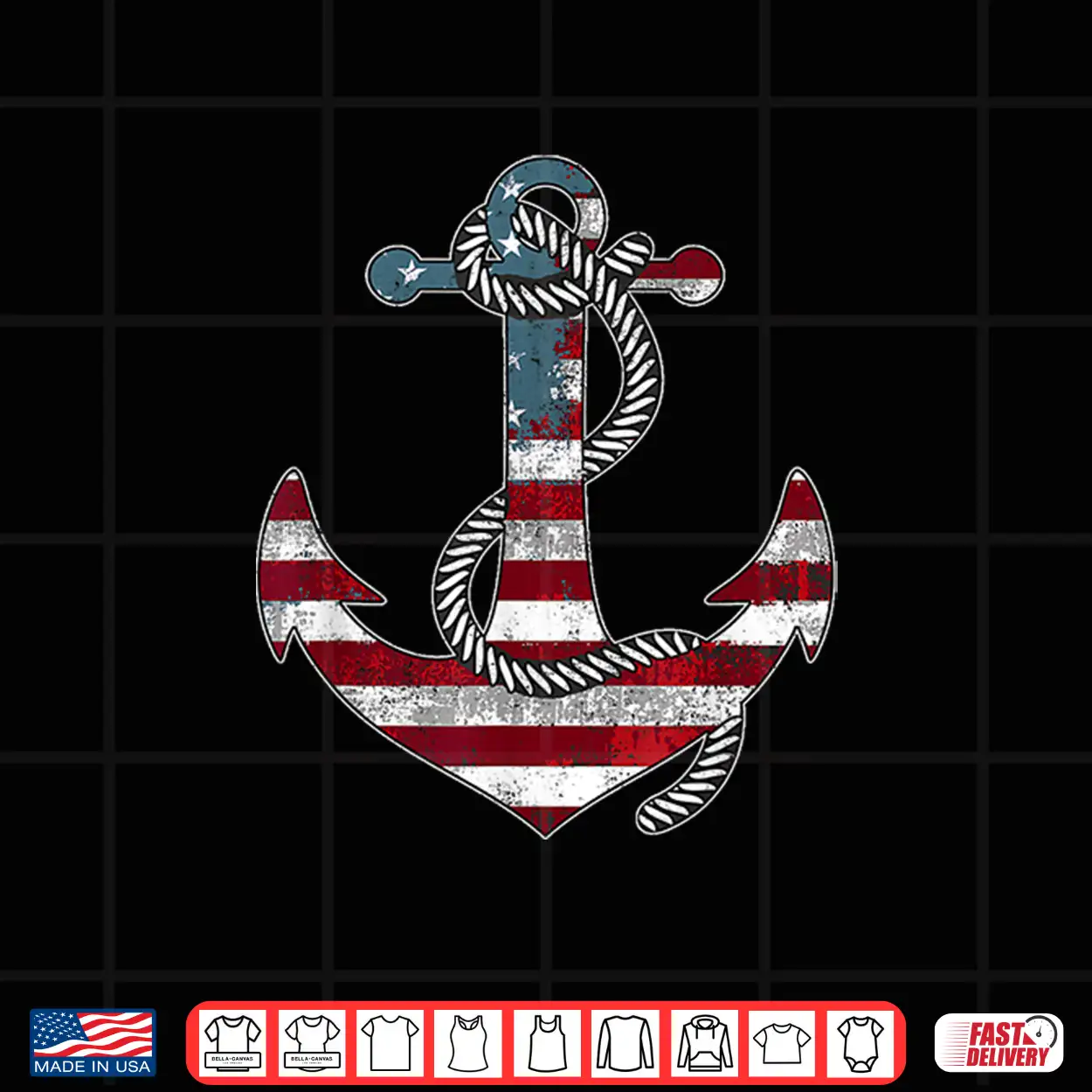 American Flag Anchor Memorial Day Honor Veterans Shirt American Flag Anchor Memorial Day Honor Veterans Shirt