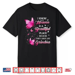 Grandma Is My Guardian Angel In Heaven Memorial Day Shirt