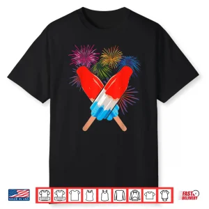 Memorial Day July Fourth Holiday Patriotic Rocket Pop Shirt