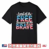Memorial Day Land Of The Free Because Of Brave Us Flag Shirt