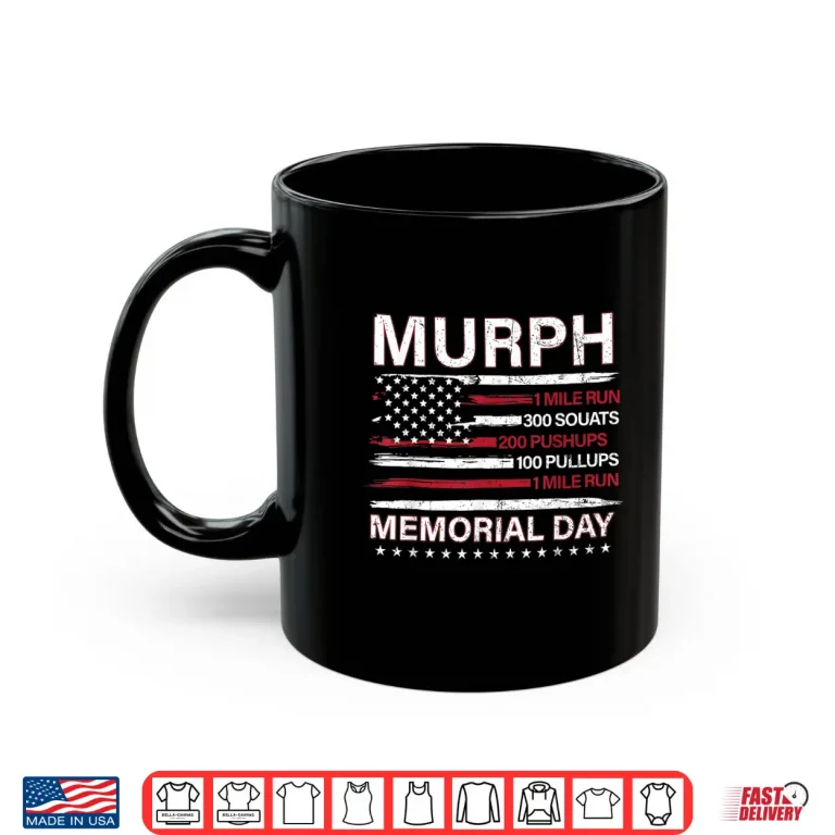 Mug Memorial Day Murph Workout Challenge Professional Athletic Shirt