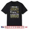 Proud Army Nana Camouflage Soldier Family Love Military Shirt