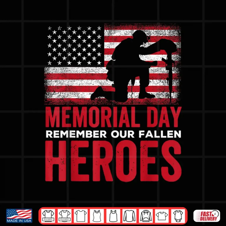 Design Remember Our Fallen Heroes Professional Memorial Identity Shirt