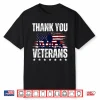 Thank You Veterans Day Memorial Day Patriotic Military Usa Shirt