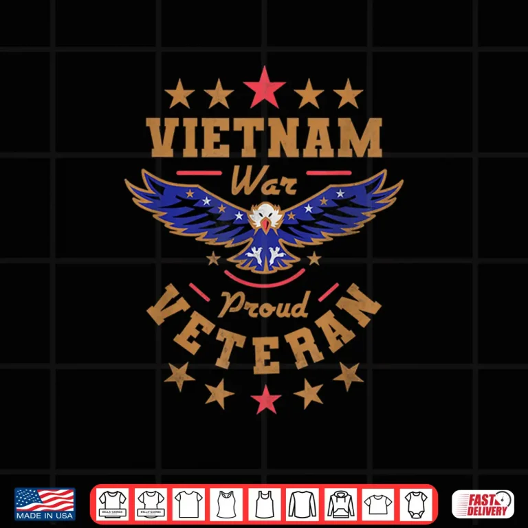 Design Vietnam War Proud Veteran Veterans Day Professional Shirt