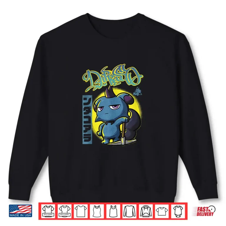 Palworld Depresso Graffiti With Pickaxe Video Game Shirt 2 Sweatshirt Palworld Depresso Graffiti With Pickaxe Video Game Shirt