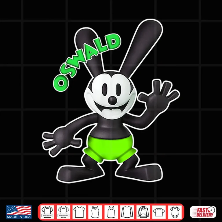 Design Oswald Rabbit Vintage Cartoon Nineteen Twenty Seven Shirt