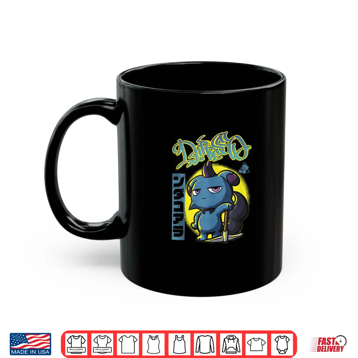 Palworld Depresso Graffiti With Pickaxe Video Game Shirt Palworld Depresso Graffiti With Pickaxe Video Game Shirt