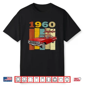 Vintage Nineteen Sixty Impala Old School Muscle Car Shirt