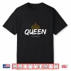 Queen Professional Minimalist Modern Graphic Identity Shirt