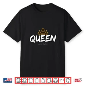Queen Professional Minimalist Modern Graphic Identity Shirt