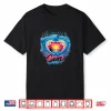 Vintage Retro Larsson Midnight Sun Dolphin Graphic Shirt
