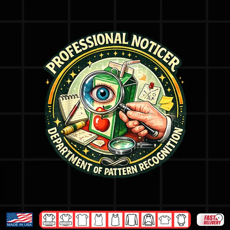 Design Professional Noticer Department Of Pattern Recognition Shirt