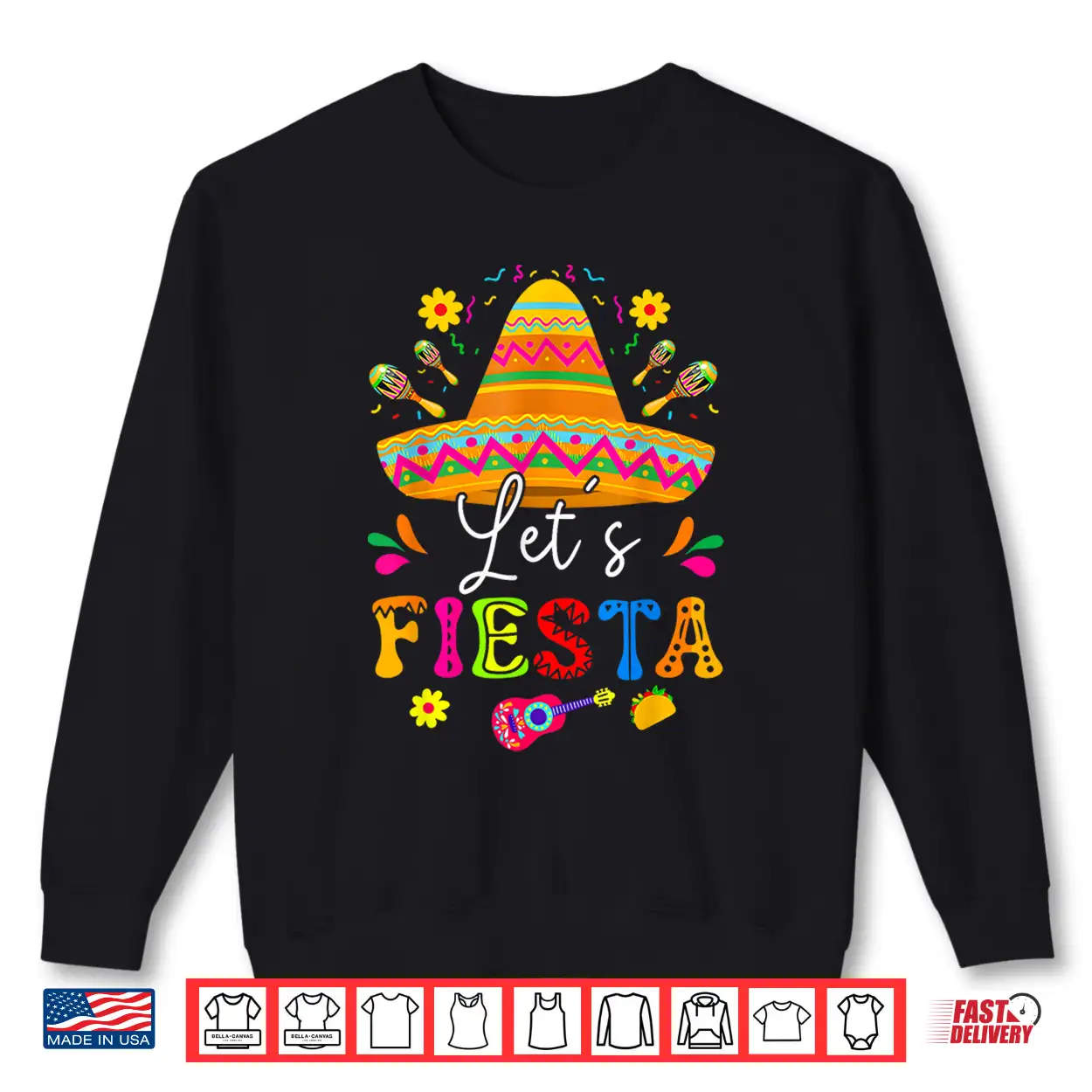 Let’S Fiesta Cinco De Mayo Mexican Party Guitar Mens Womens Shirt Let’S Fiesta Cinco De Mayo Mexican Party Guitar Mens Womens Shirt