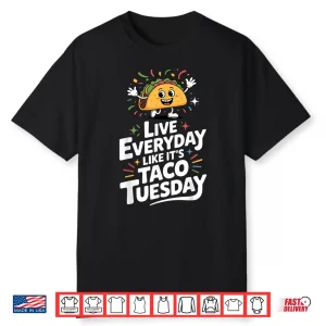Taco Lover Design For Men Women Kids Cinco De Mayo Taco Shirt