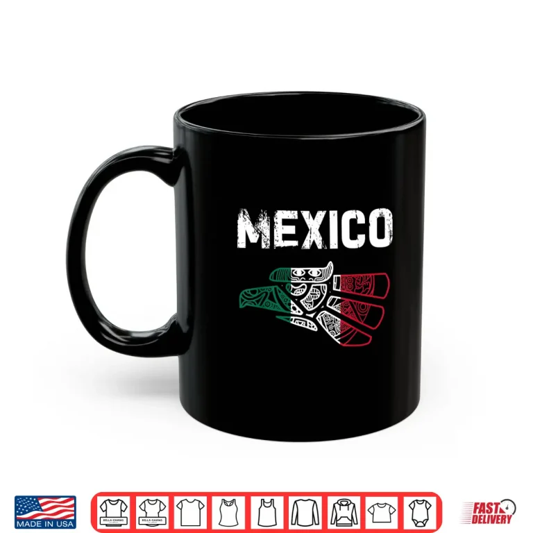 Mug Mexico Vintage Mexican Flag Pride Hecho en Mexico Jersey Shirt
