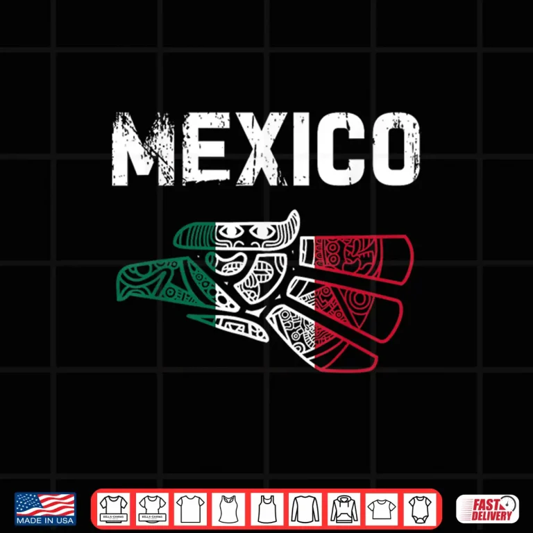 Design Mexico Vintage Mexican Flag Pride Hecho en Mexico Jersey Shirt