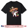 Cinco De Mayo Dabbing Unicorn Funny Mexican Dab Girl Kids Shirt