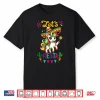 Cute Unicorn Cinco De Mayo Lets Fiesta Mexican Girl Toddler Shirt