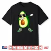 Dabbing Avocado Shirt Funny Vegan Food Lover Tee Kids Women