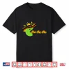 Sombrero Eating Funny Tacos With Mustaches Cinco De Mayo Shirt