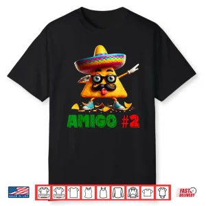 The 3 Three Amigos Cinco De Mayo Amigo #2 Group Matching Shirt