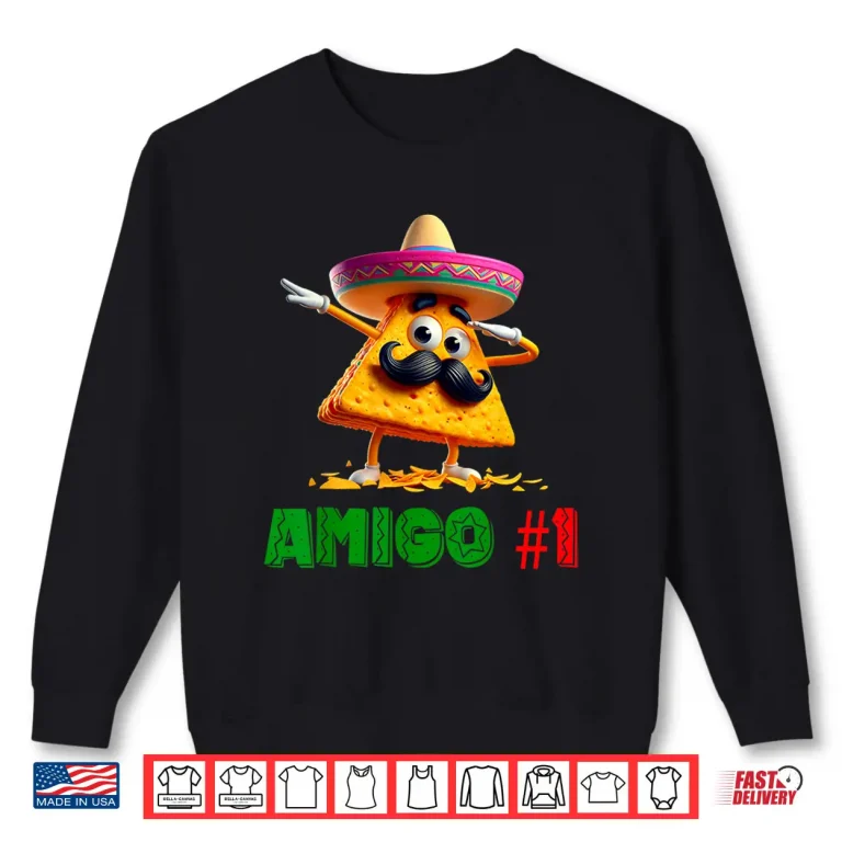 Sweatshirt The 3 Three Amigos Cinco De Mayo Amigo 1 Group Matching Shirt