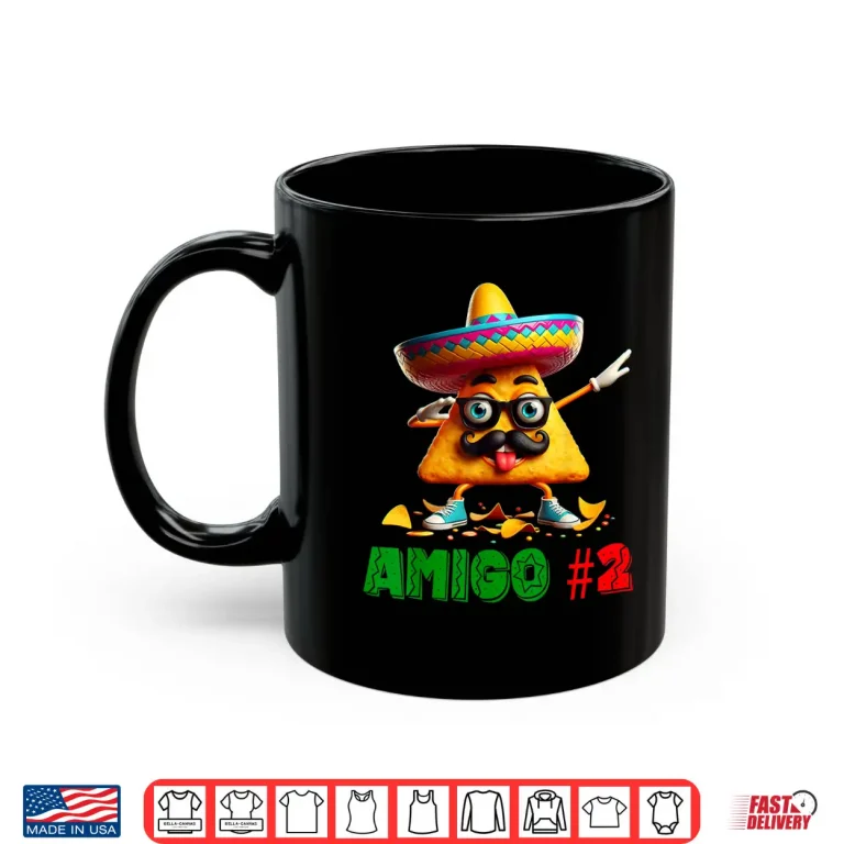Mug The 3 Three Amigos Cinco De Mayo Amigo 2 Group Matching Shirt