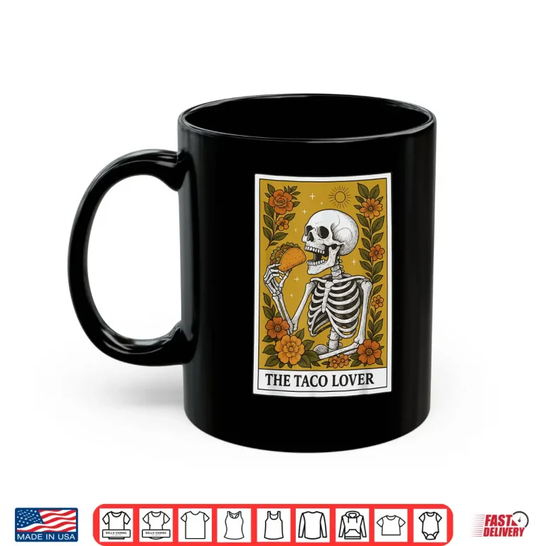 Mug The Taco Lover Tarot Card Shirt