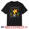 Cinco De Mayo Golf Golfer Drinking Margaritas Tequila Shirt