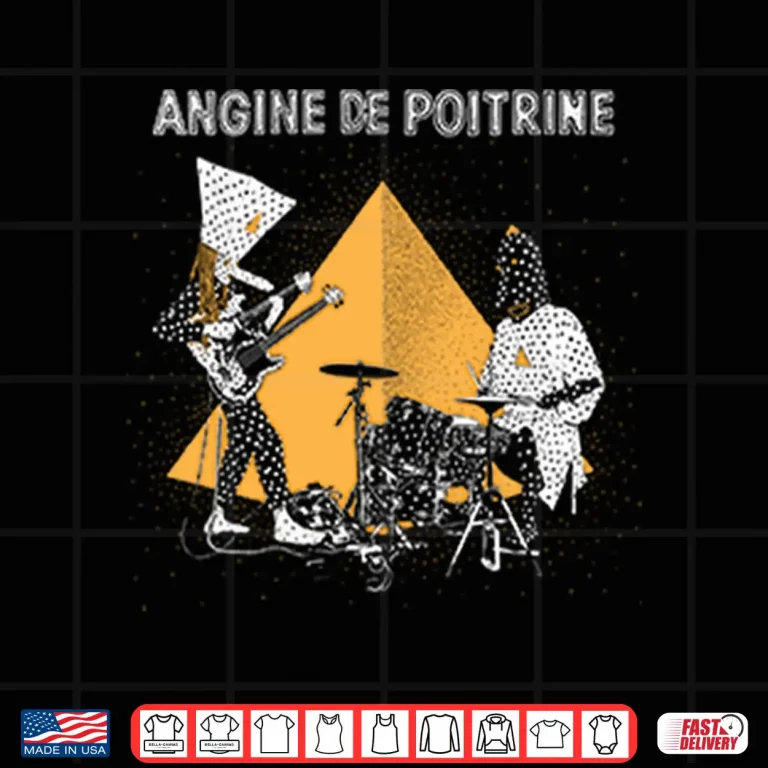 Design Angine De Poitrine Band Shirt