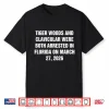 Tiger Woods And Clavicular Were Both Arrested In Florida On March 27 2026 Shirt