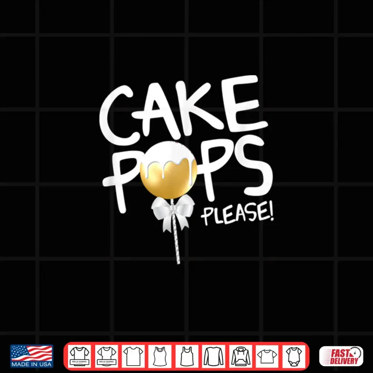 Design Baking Cake Pops Professional Minimalist Modern Graphic Shirt