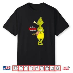 Doctor Seuss Baking Challenge The Grinch Graphic Shirt